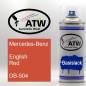 Preview: Mercedes-Benz, English Red, DB-504: 400ml Sprühdose, von ATW Autoteile West.